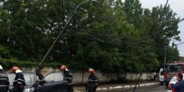 ACCIDENT LA INTRAREA ÎN PUCIOASA