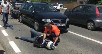 ACCIDENT LA RĂCARI