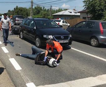 ACCIDENT LA RĂCARI