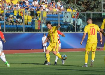 DOI FOTBALIȘTI DAMBOVITENI AU PUS UMĂRUL LA PRIMA VICTORIE  A ROMÂNIEI LA CAMPIONATUL EUROPEAN U21