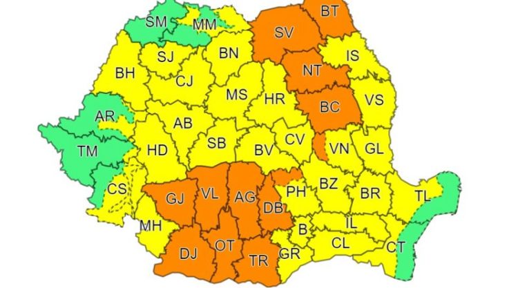 COD PORTOCALIU PENTRU JUDEȚUL DÂMBOVIȚA