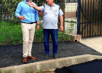 Au debutat si lucrarile de asfaltare a strazii Herta, municipiul Targoviste