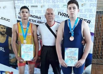 Luptătorii de la CS Târgovişte au obţinut medalii de argint şi bronz la Campionatul Naţional Individual U15