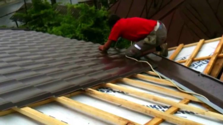 UN BARABAT DIN GURA ȘUȚII A CĂZUT DE PE ACOPERIȘUL CASEI