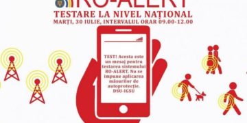 ULTIMA VERIFICARE DIN SERIA TESTELOR ALOCATE SISTEMULUI RO-ALERT
