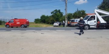 ACCIDENT PE DN71, PETRECUT ÎN URMĂ CU PUȚIN TIMP