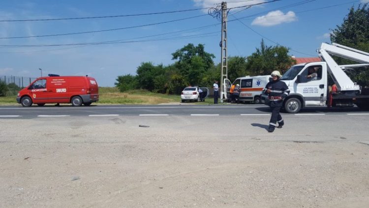 ACCIDENT PE DN71, PETRECUT ÎN URMĂ CU PUȚIN TIMP