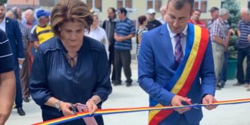 INAUGURARE LA MOROENI ÎN PREZENȚA EUROPARLAMENATULUI ROVANA PLUMB – PREȘEDINTELE PSD DÂMBOVIȚA