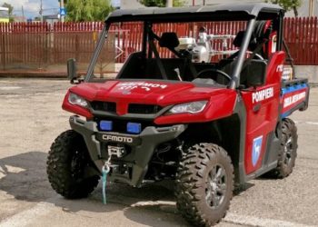 TEHNICA DE INTERVENȚIE A POMPIERILOR DAMBOVITENI ,SE ALINIAZĂ STANDARDELOR EUROPENE.AU ÎN DOTARE O AUTOSPECIALĂ DE TEREN A250-UTV.