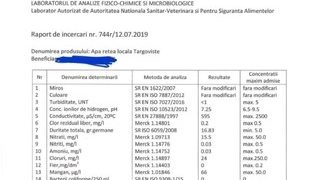 PRECIZĂRI DESPRE CALITATEA APEI POTABILE DIN TÂRGOVIȘTE