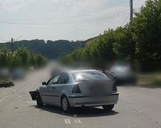 MOTOCICLIST RĂNIT LA MORENI!