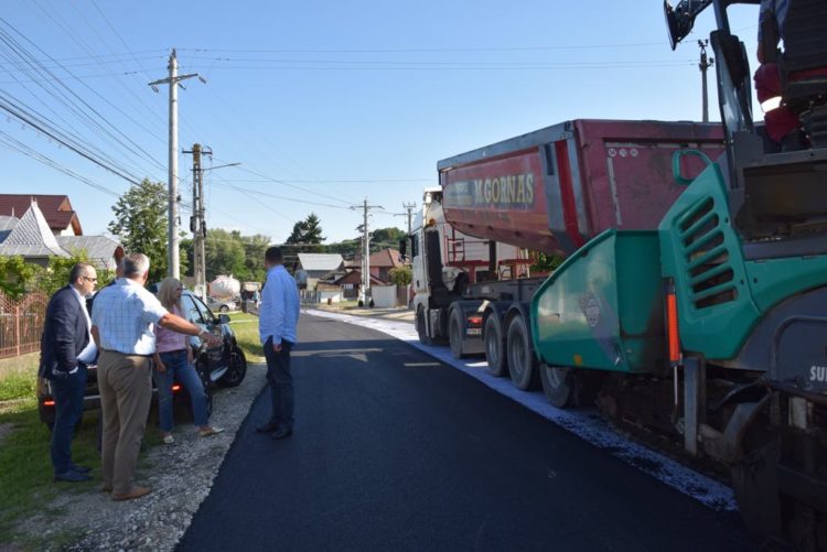 VIZITĂ DE LUCRU A CONDUCERII CJD,LA MAI MULTE OBIECTIVE DE INVESTIȚII DIN JUDEȚ