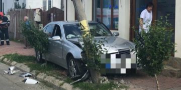 ACCIDENT ÎN TÂRGOVIȘTE! ȘOFERUL CERCETAT DE CONDUCERE SUB INFLUENȚA UNOR SUBSTANȚE PSHIOACTIVE