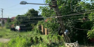 ACCIDENT LA ANINOASA.UN TÂNĂR DE 18 ANI A FOST TRANSPORTAT LA SPITAL
