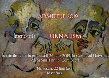 UNIVERSITATEA „VALAHIA” DIN TÂRGOVIȘTE ARE 22 DE LOCURI FĂRĂ TAXA DISPONIBILE,SPECIALIZAREA JURNALISM