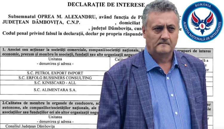 CUTREMUR ÎN DÂMBOVIȚA! PREȘEDINTELE C.J. DÂMBOVIȚA CERCETAT DE AGENȚIA NAȚIONALĂ DE INTEGRITATE! – PARTEA I