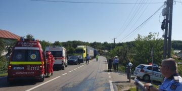 ACCIDENT PE DN72, LA DRAGODANA, ÎN JUDEȚUL DÂMBOVIȚA!