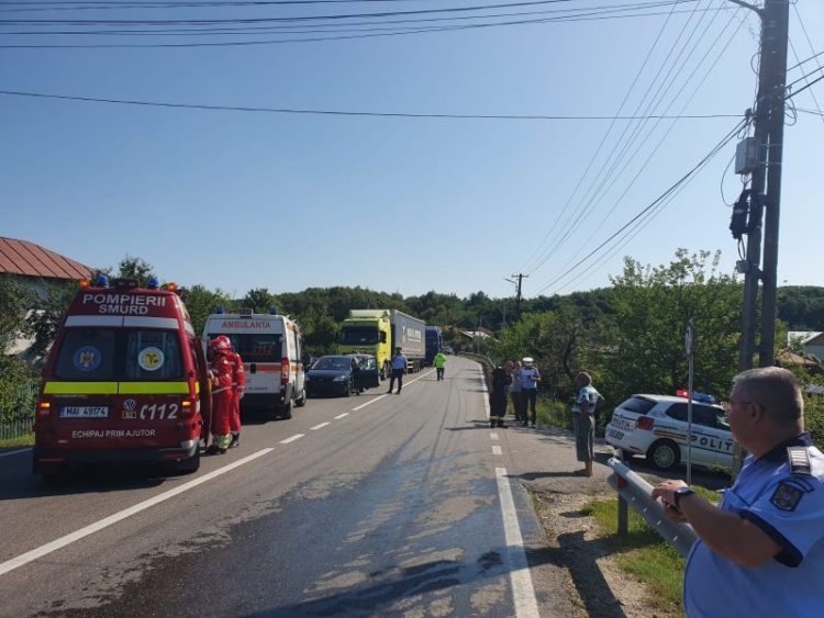ACCIDENT PE DN72, LA DRAGODANA, ÎN JUDEȚUL DÂMBOVIȚA!