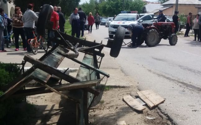 ACCIDENT PE DN 72, ÎN PICIOR DE MUNTE