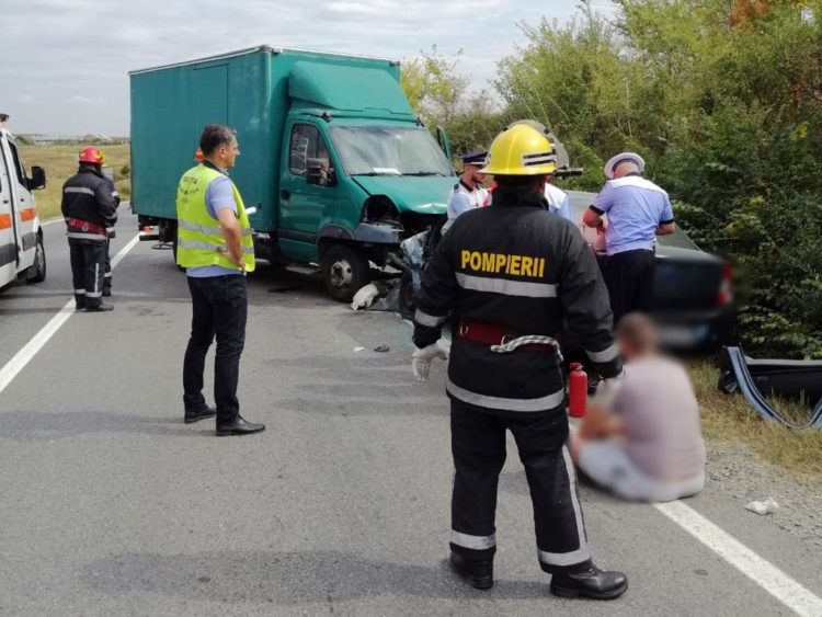ACCIDENT PE DN 72, LA MIJA!