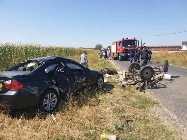 ACCIDENT CU TREI VICTIME LA MATRACA!