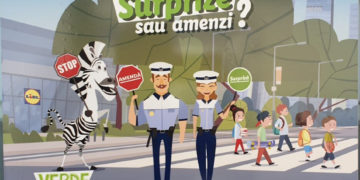 LIDL TITU : HAI SĂ NE JUCĂM ȘI SĂ ÎNVĂȚĂM ÎMPREUNĂ CELE MAI IMPORTANTE REGULI DE CIRCULAȚIE!