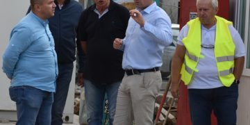 VIZITĂ PE ȘANTIERUL CARE VIZEAZĂ LUCRĂRILE DE MODERNIZARE A CELEI MAI IMPORTANTE PIEȚE PUBLICE DIN MUNICIPIUL TÂRGOVIȘTE