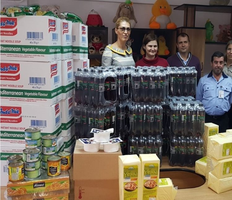 ALIMENTE ÎN VALOARE DE 15.000 LEI DĂRUITE DE ASOCIAȚIA COMMUNIO