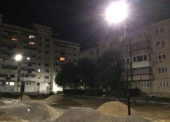 SISTEM NOU DE ILUMINAT PUBLIC ÎN MICRORAIONUL NR. 3, PARCAREA DIN ZONA BLOCURILOR 11 ȘI 12