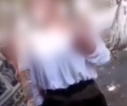 SCENE INCREDIBILE! O FATĂ ESTE TRASĂ DE PAR ȘI LOVITĂ VIOLENT, ÎN PARCUL MITROPOLIEI