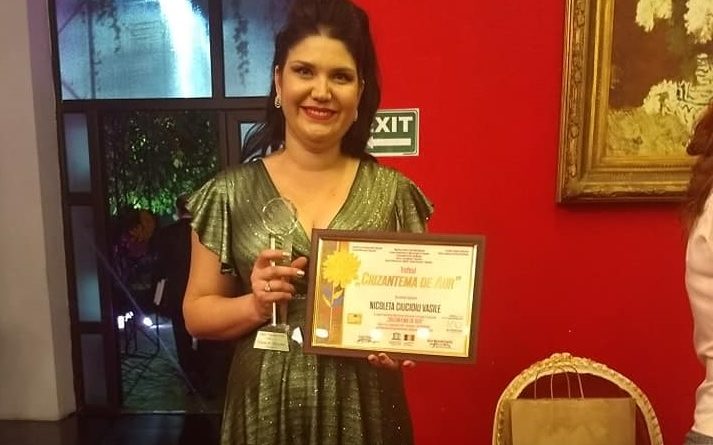 Nicoleta Vasile – câștigătoarea trofeului Crizantema de Aur