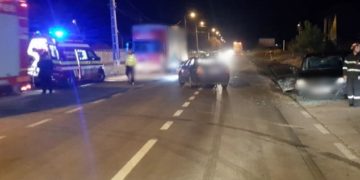 PATRU OAMENI AU FOST RĂNIȚI, ÎN ACEASTĂ DIMINEAȚĂ, ÎNTR-UN ACCIDENT DE CIRCULAȚIE PRODUS LA IEȘIREA DIN TÂRGOVIȘTE CĂTRE PRISEACA