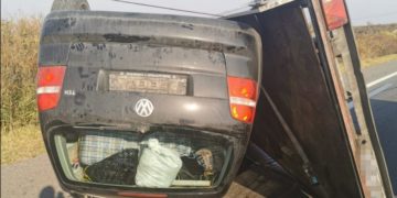 UN ACCIDENT PUTERNIC A AVUT LOC, MIERCURI, PE A1, LA KM 68 ÎN DREPTUL LOCALITĂȚII DAMBOVIȚENE ULIEȘTI