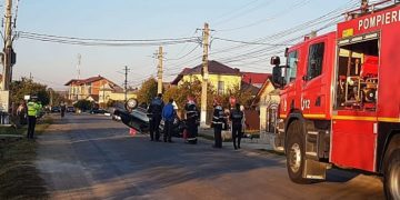 DOUĂ PERSOANE AU FOST RĂNITE ÎNTR-UN ACCIDENT PETRECUT ÎN ACEASTĂ DIMINEAȚĂ LA DRAGOMIREȘTI