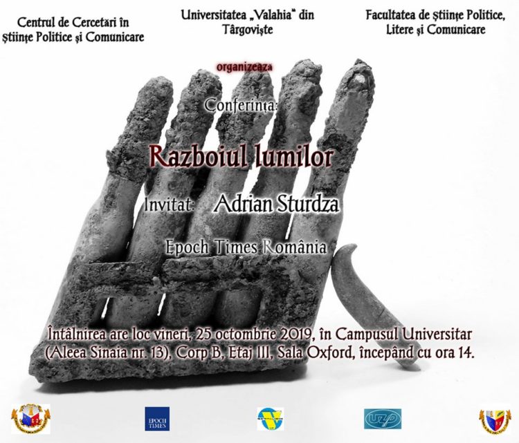 CONFERINȚA ”RĂZBOIUL LUMINILOR”