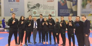 PREZENTARE DE EXCEPȚIE PENTRU SPORTIVII CLUBULUI SPORTIV TÂRGOVIȘTE LA EDIȚIA DIN ACEST AN A CAMPIONATULUI NAȚIONAL DE KARATE SHITO RYU TRADIȚIONAL, PENTRU COPII, MINICADEȚI, JUNIORI ȘI SENIORI, GĂZDUITĂ LA SALA POLIVALENTĂ DIN CADRUL COMPLEXULUI OLIMPIC SPORTIV DE LA IZVORANI
