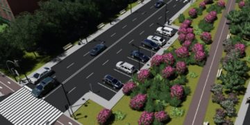 Drum lărgit și pista de biciclete către zona UM Gara!