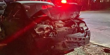 PATRU AUTOTURISME IMPLICATE ÎNTR-UN ACCIDENT ÎN LANȚ, PE RAZA LOCALITĂȚII ANINOASA!