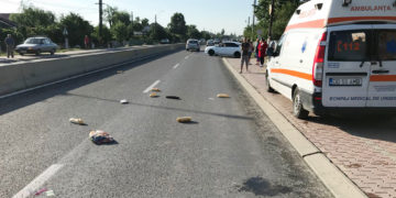 Patru autovehicule tamponate și o victimă încarcerată pe raza localității Tărtășești