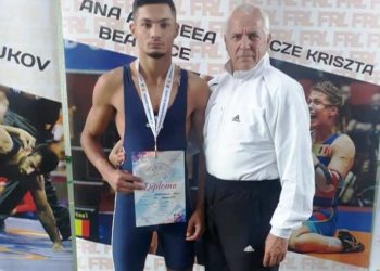 UNUL DINTRE LUPTĂTORII DE MARE PERSPECTIVĂ A CLUBULUI SPORTIV TÂRGOVIȘTE A URCAT PE PODIUMUL DE PREMIERE