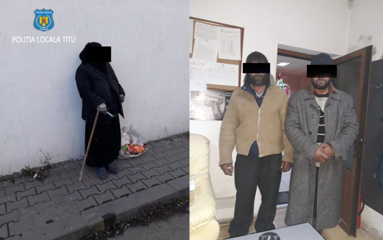 SANCȚIUNI APLICATE DE POLIȚIA LOCALĂ TITU PERSOANELOR CARE PRACTICĂ CERȘETORIA