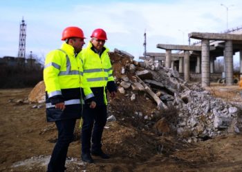 Continua lucrarile pe santierul de reabilitare si modernizare a centurii municipiului Targoviste
