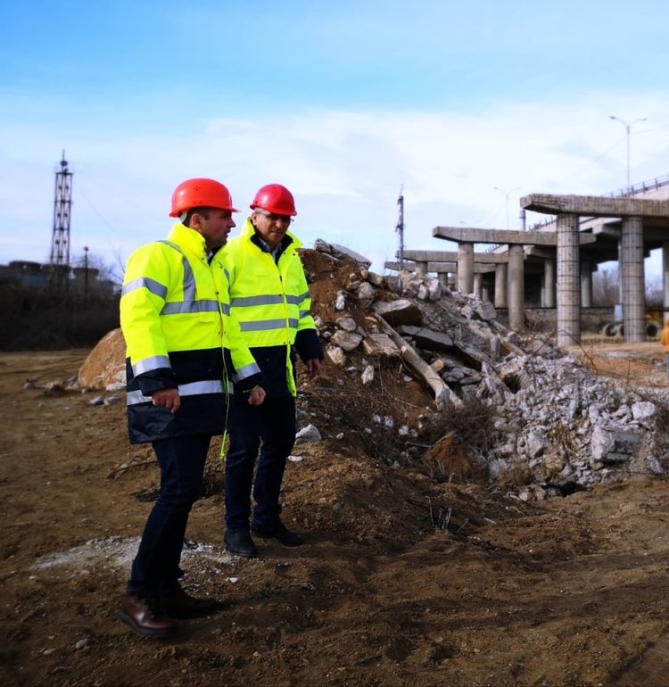 Continua lucrarile pe santierul de reabilitare si modernizare a centurii municipiului Targoviste