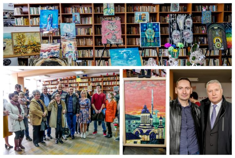 EXPOZIȚIE DE PICTURĂ LA BIBLIOTECA ORĂȘENEASCĂ TITU