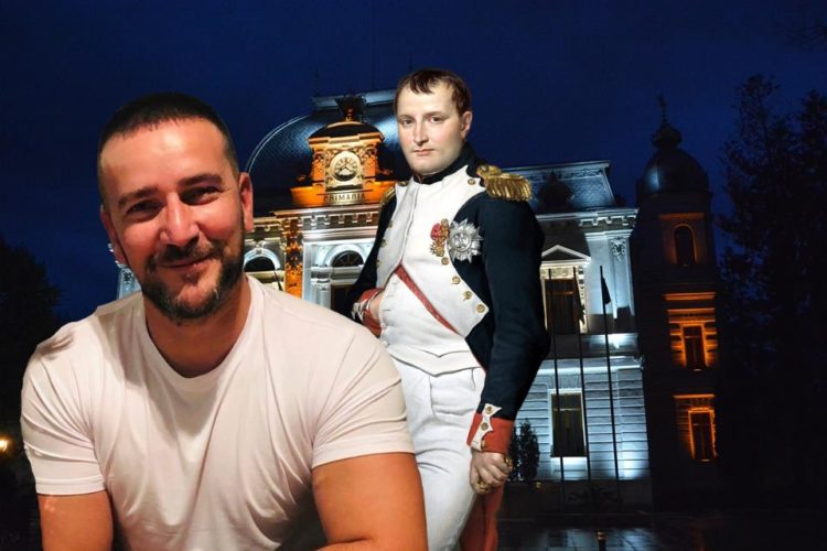 UN TÂRGOVIȘTEAN SUFERIND DE PTSD CE SE CREDE NAPOLEON BONAPARTE ȘI-A ANUNȚAT CANDIDATURA LA FUNCȚIA DE PRIMAR AL MUNICIPIULUI TÂRGOVIȘTE