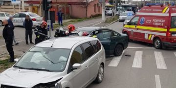 Accident rutier în Municipiul Târgoviște!