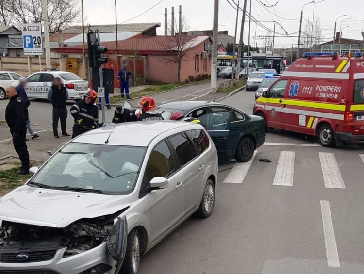 Accident rutier în Municipiul Târgoviște!