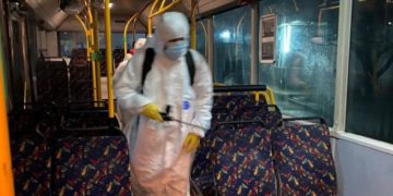 Autobuzele și microbuzele de la Servicii Publice Municipale Târgoviște sunt dezinfectate!