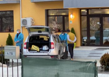 ATENȚIE! LA ANINOASA, PE DN 71, VIS-À-VIS  DE RESTAURANTUL SOLARINO ESTE CENTRU DE CARANTINĂ! – VIDEO