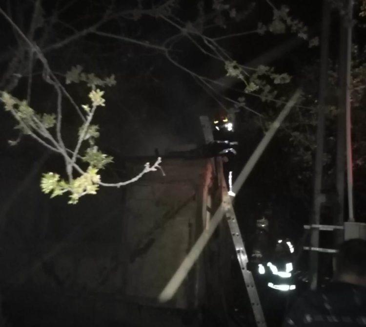 Incendiu puternic la Tătărani!